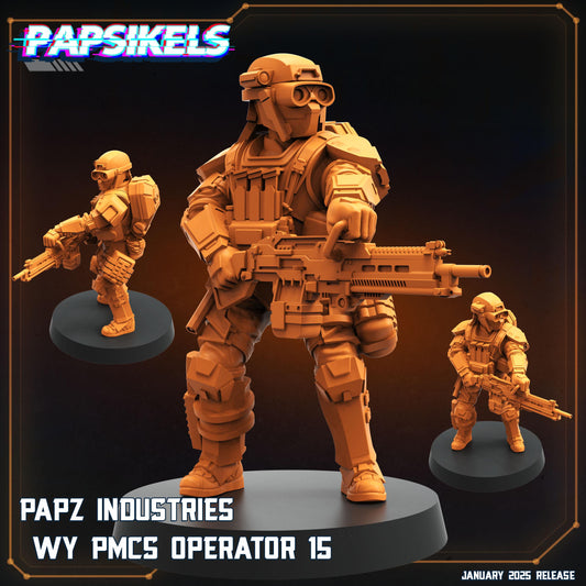 Papz Industries WY PMCS Operator - 15 (sculpted by Papsikels)