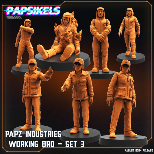 Papz Industries Working Bros - Set 3 (sculpted by Papsikels)