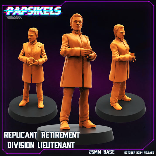 Replicant Retirement Division Lieutenant (Sculpted by Papsikels)