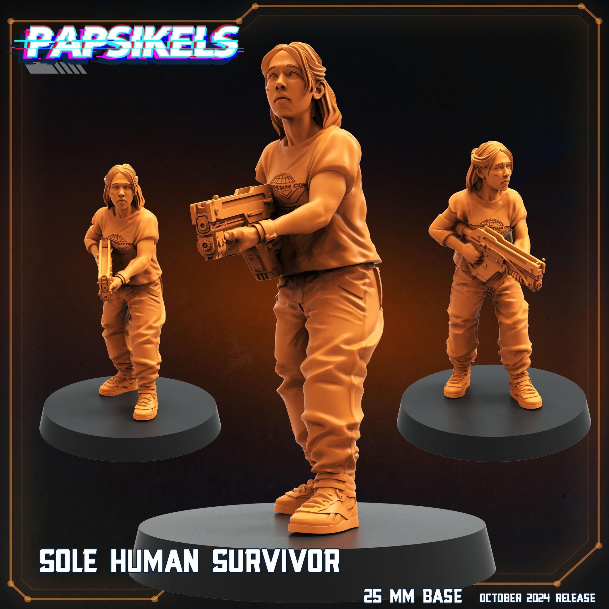 Sole Human Survivor - Xenomorph Fan Art (sculpted by Papsikels)