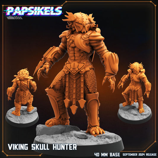 Viking Skull Hunter - Predator Fan Art (sculpted by Papsikels)