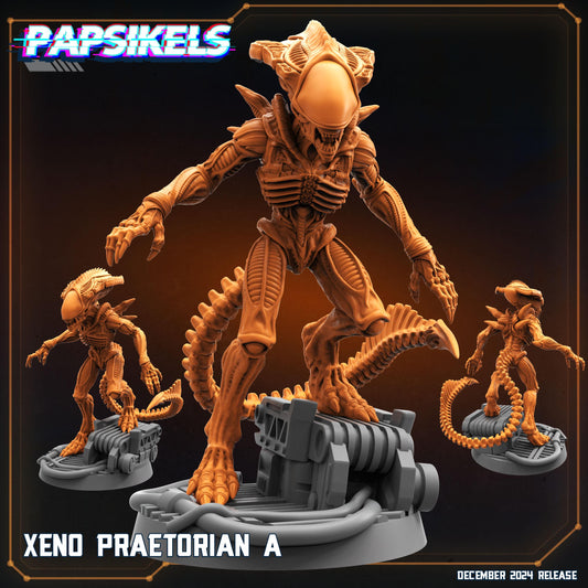 Xeno Praetorian A - Xenomorph Fan Art (sculpted by Papsikels)