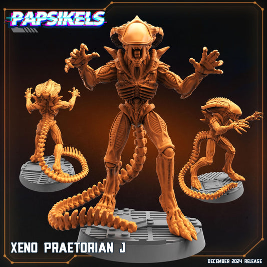 Xeno Praetorian J - Xenomorph Fan Art (sculpted by Papsikels)