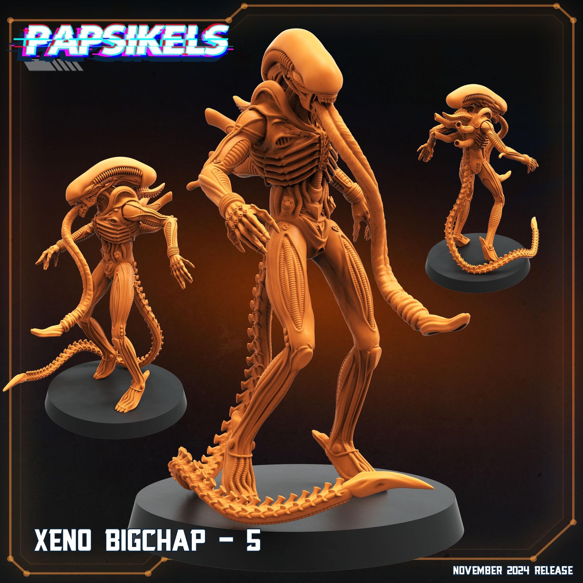 Xeno Big Chap - Xenomorph Fan Art (sculpted by Papsikels)