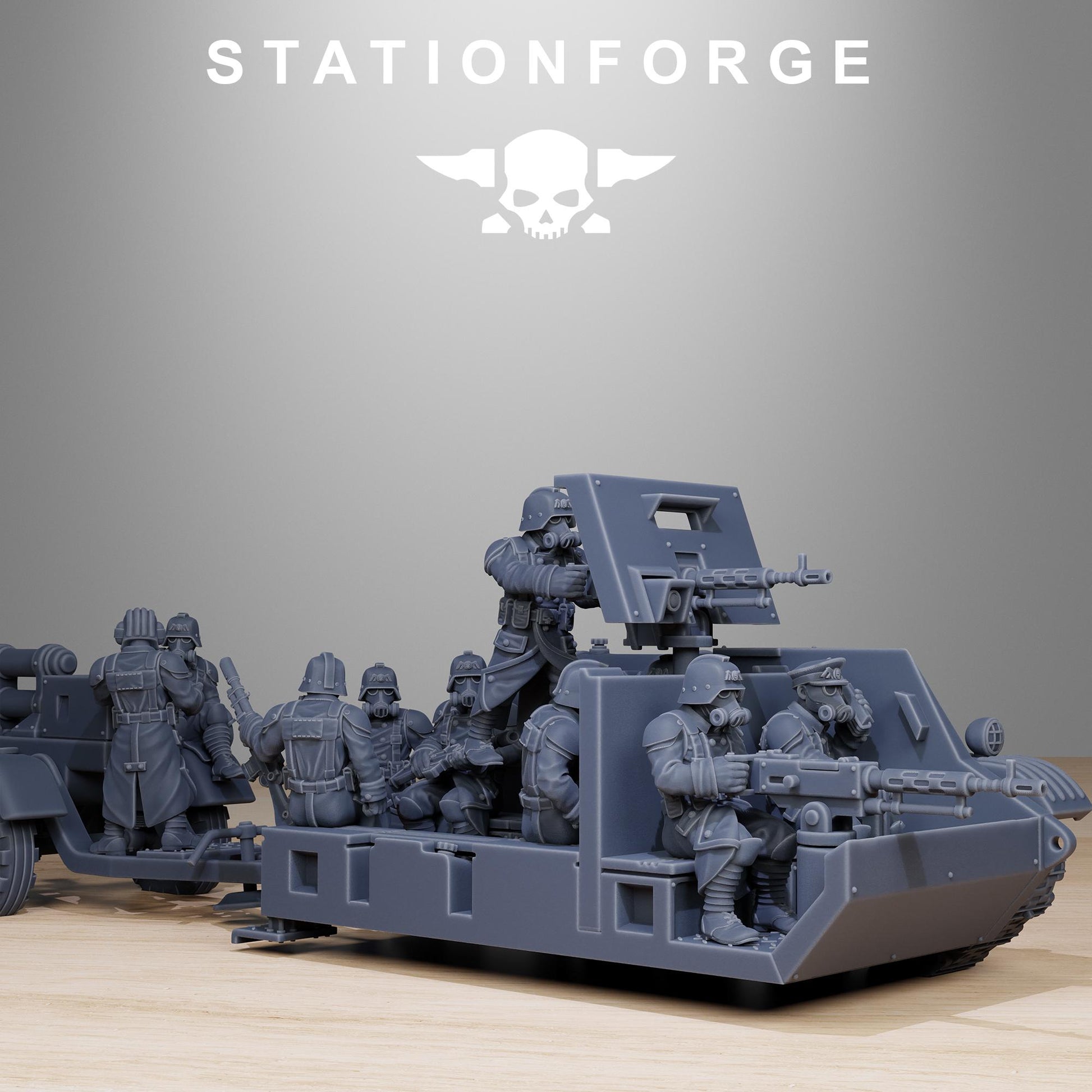 Grim Guard Tankette (sculpted by Stationforge)