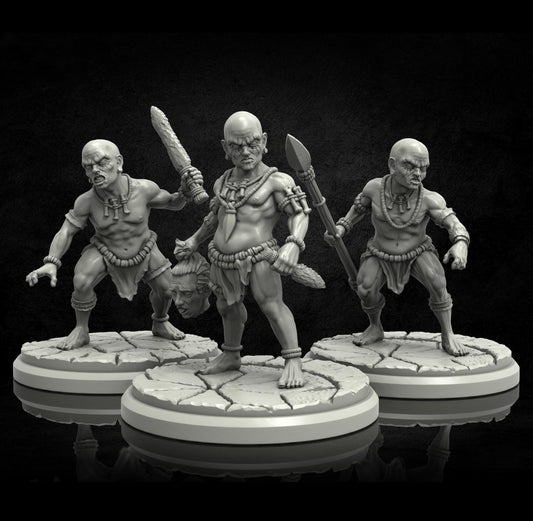 Tcho Tcho - set of 3 (sculpted by Adaevy Creations)