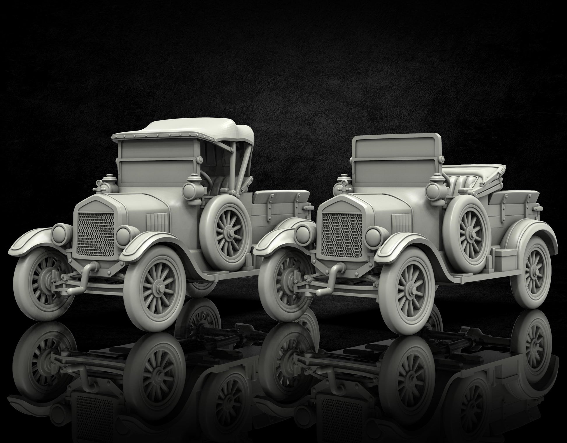 Car - 1 model (sculpted by Adaevy Creations)