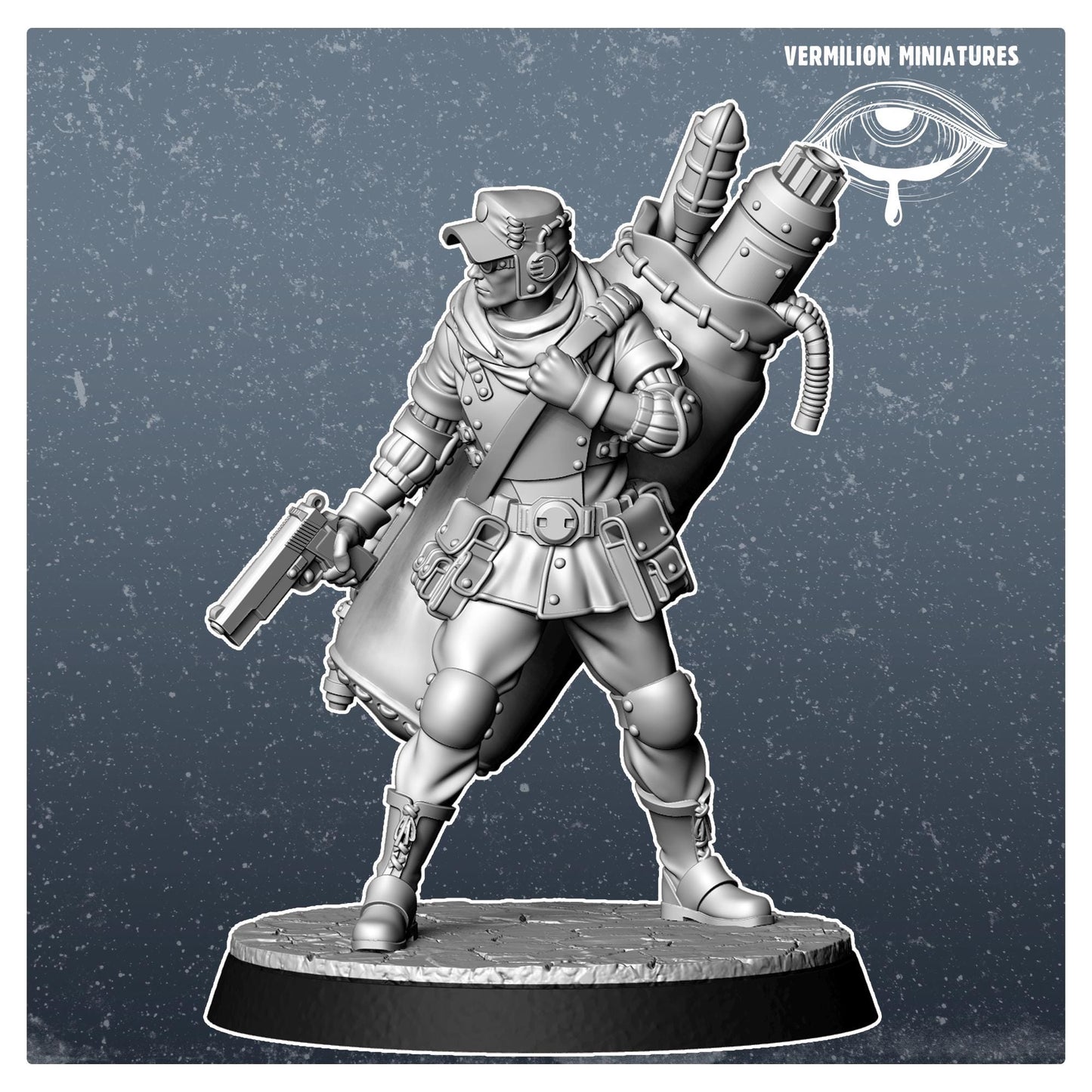 Squire 2 - Steel Rising 2 (1 miniature) (Sculpted by Vermillion Miniatures)