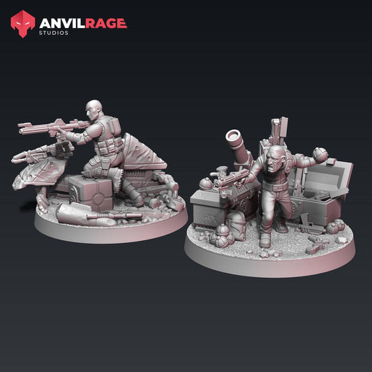POI - Republic - set of 2 (Sculpted by Anvilrage Studios)