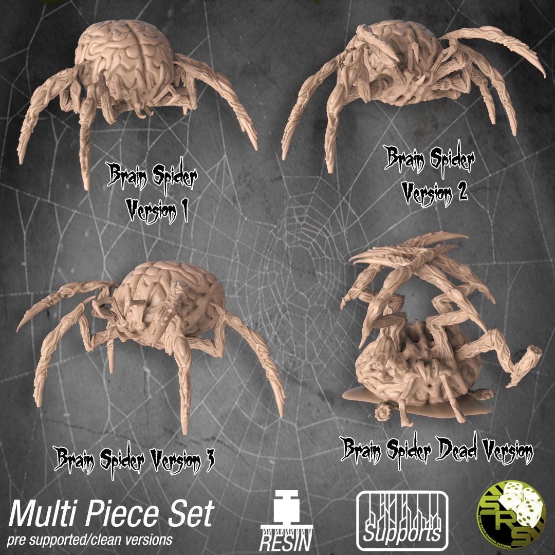 Brain Spider - Where Legends Fall - Web of the Spider Queen Collection