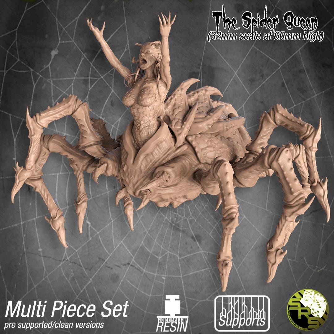 Spider Queen - Where Legends Fall - Web of the Spider Queen Collection