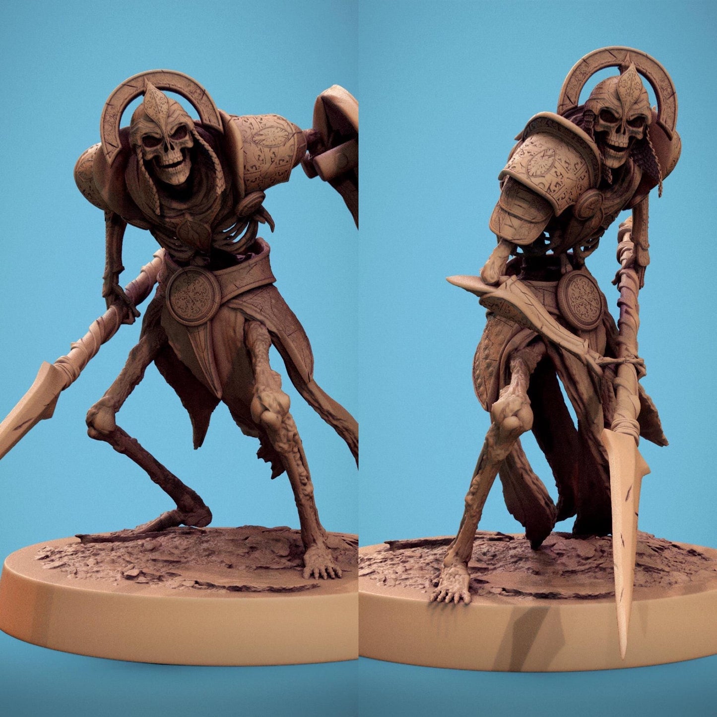 Persian Skeleton Pack - set of 18 - Conclave of Bones (Sculpted by Rescale Miniatures)