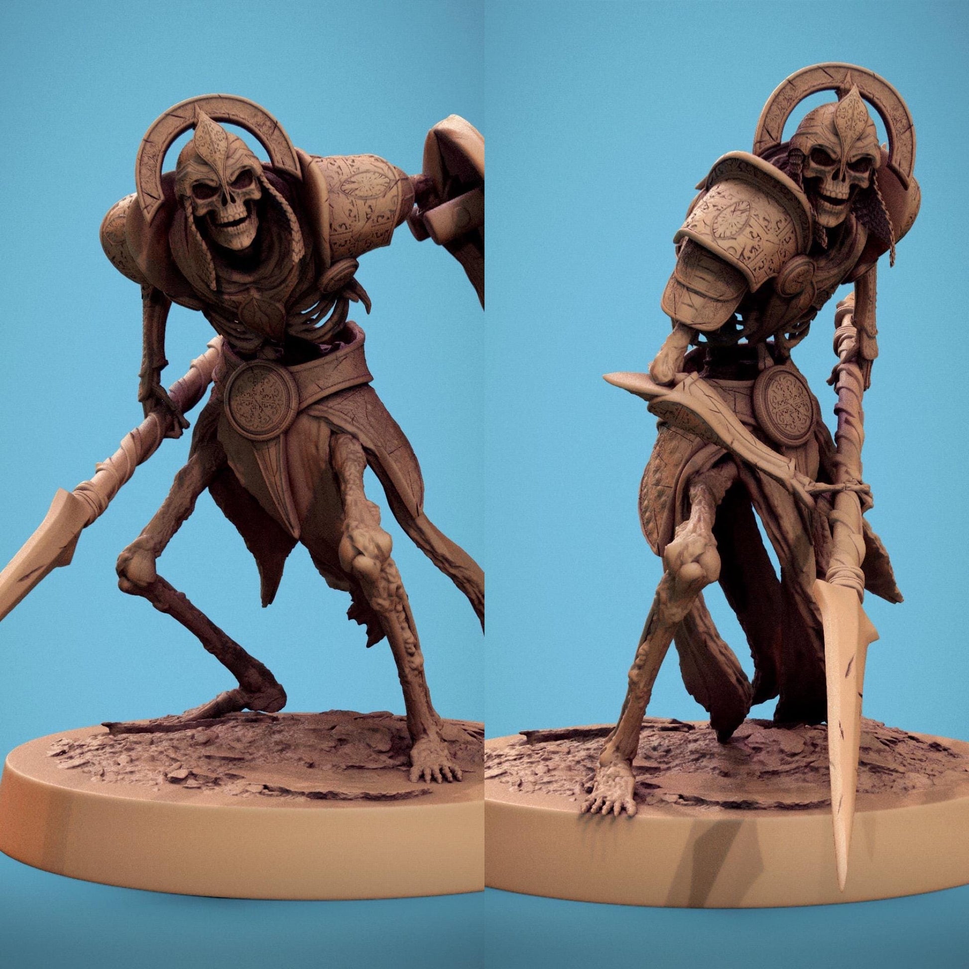 Persian Skeleton Pack - set of 18 - Conclave of Bones (Sculpted by Rescale Miniatures)
