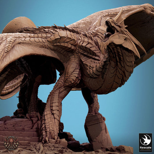 Silver Dragon - Guard - Conclave of Bones (Sculpted by Rescale Miniatures)