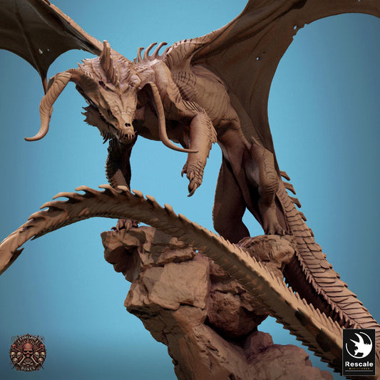 Black Dragon - Stance - Conclave of Bones (Sculpted by Rescale Miniatures)