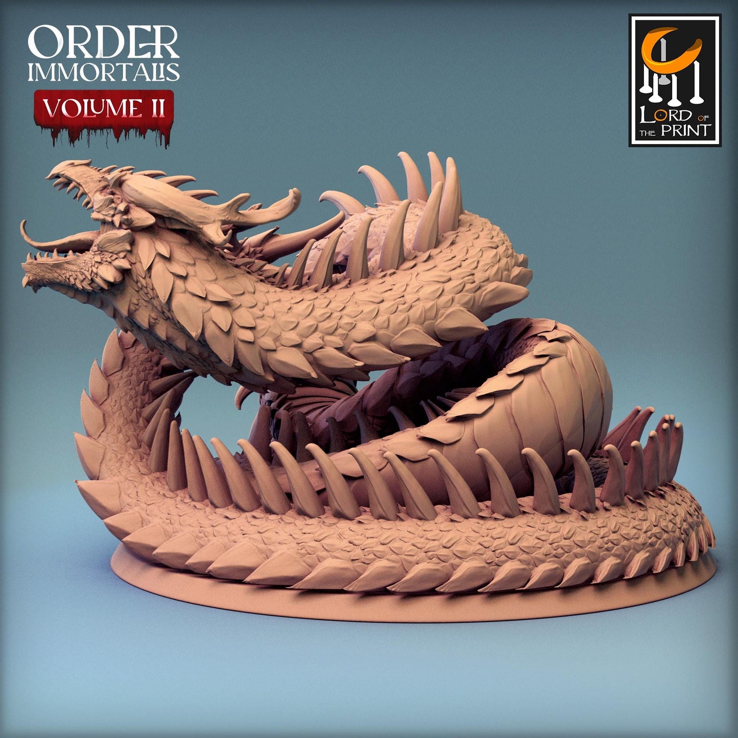 Snake - Pose B - Order Immortalis II (Sculpted by Rescale Miniatures)