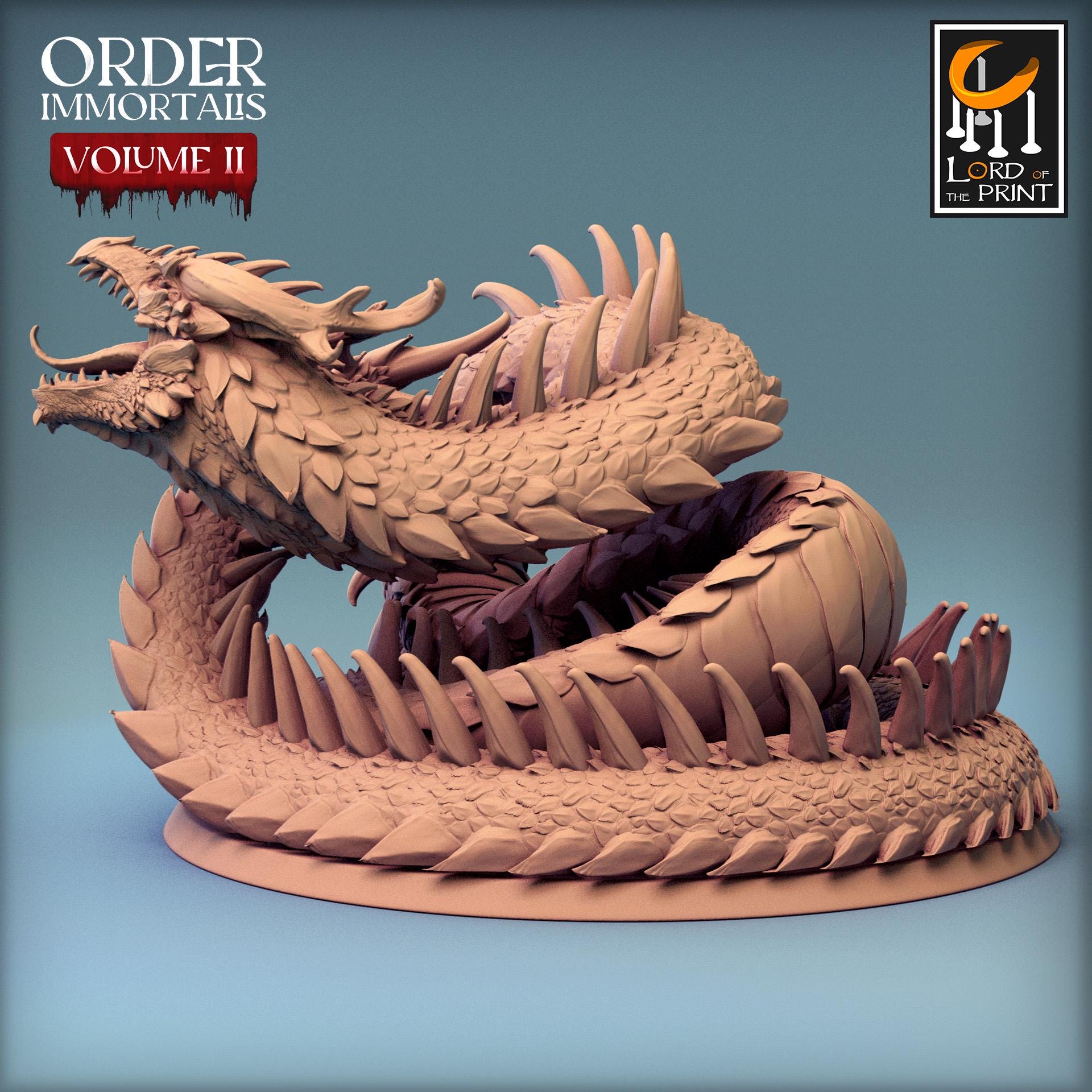 Snake - Pose B - Order Immortalis II (Sculpted by Rescale Miniatures)