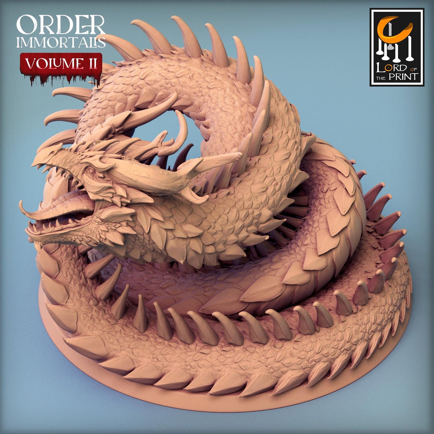 Snake - Pose B - Order Immortalis II (Sculpted by Rescale Miniatures)