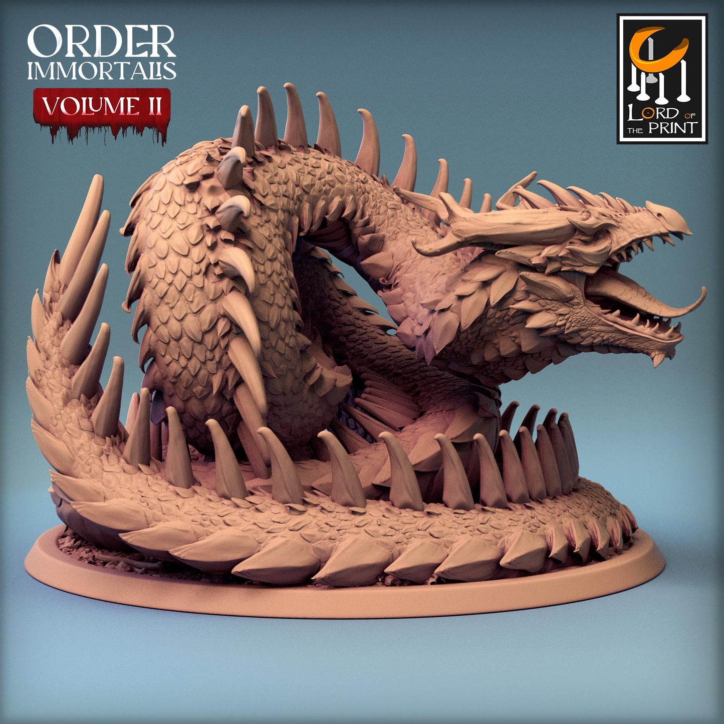 Snake - Pose C - Order Immortalis II (Sculpted by Rescale Miniatures)