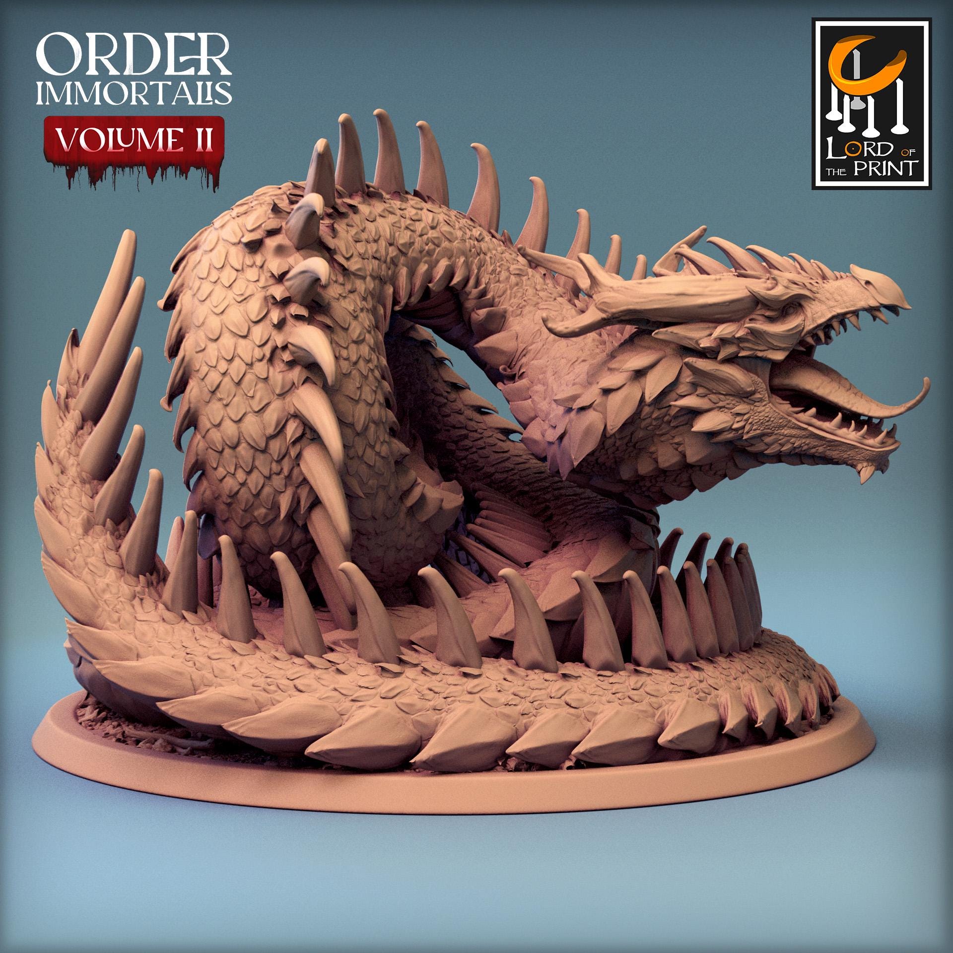 Snake - Pose C - Order Immortalis II (Sculpted by Rescale Miniatures)