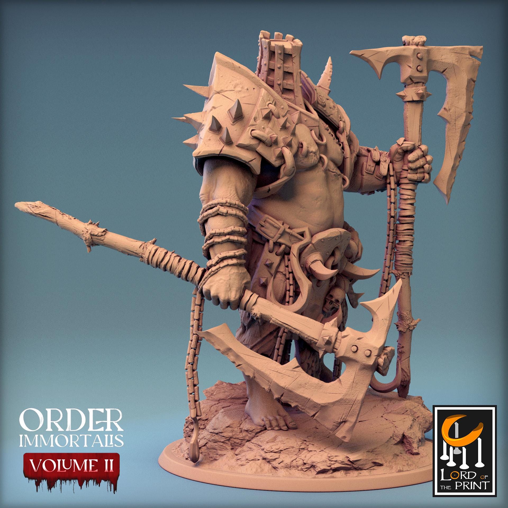 Eradicus the Tormentor - Stand - Order Immortalis II (Sculpted by Rescale Miniatures)
