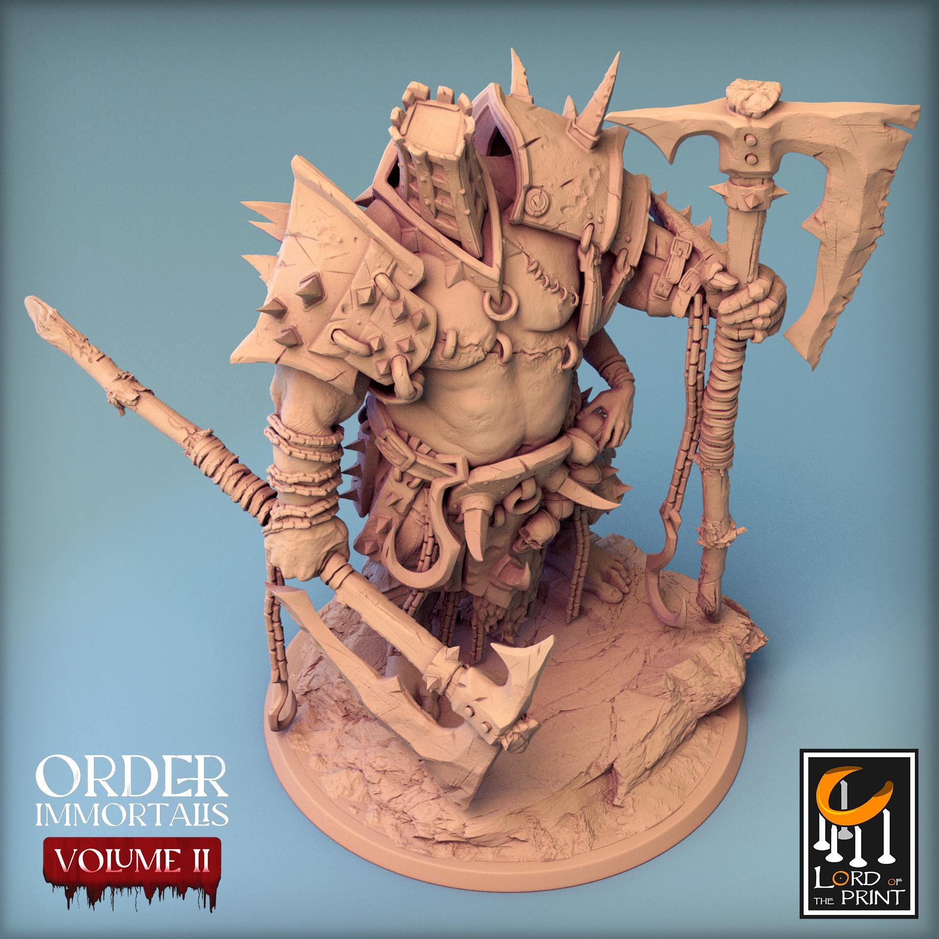 Eradicus the Tormentor - Stand - Order Immortalis II (Sculpted by Rescale Miniatures)