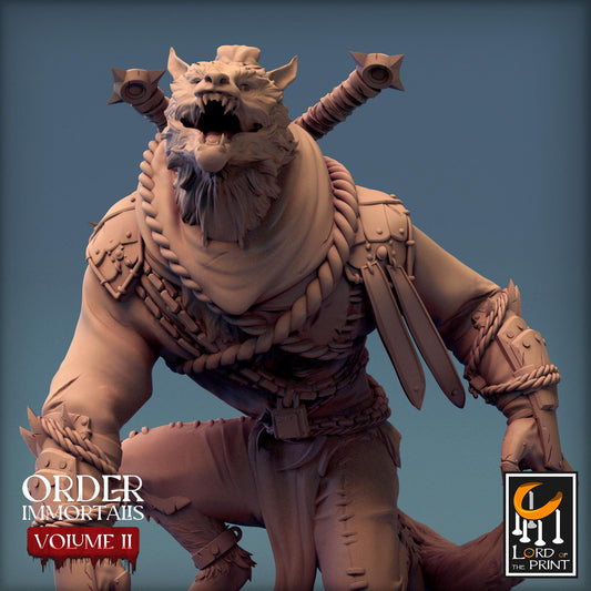 Werewolf - Chief - Order Immortalis II (Sculpted by Rescale Miniatures)