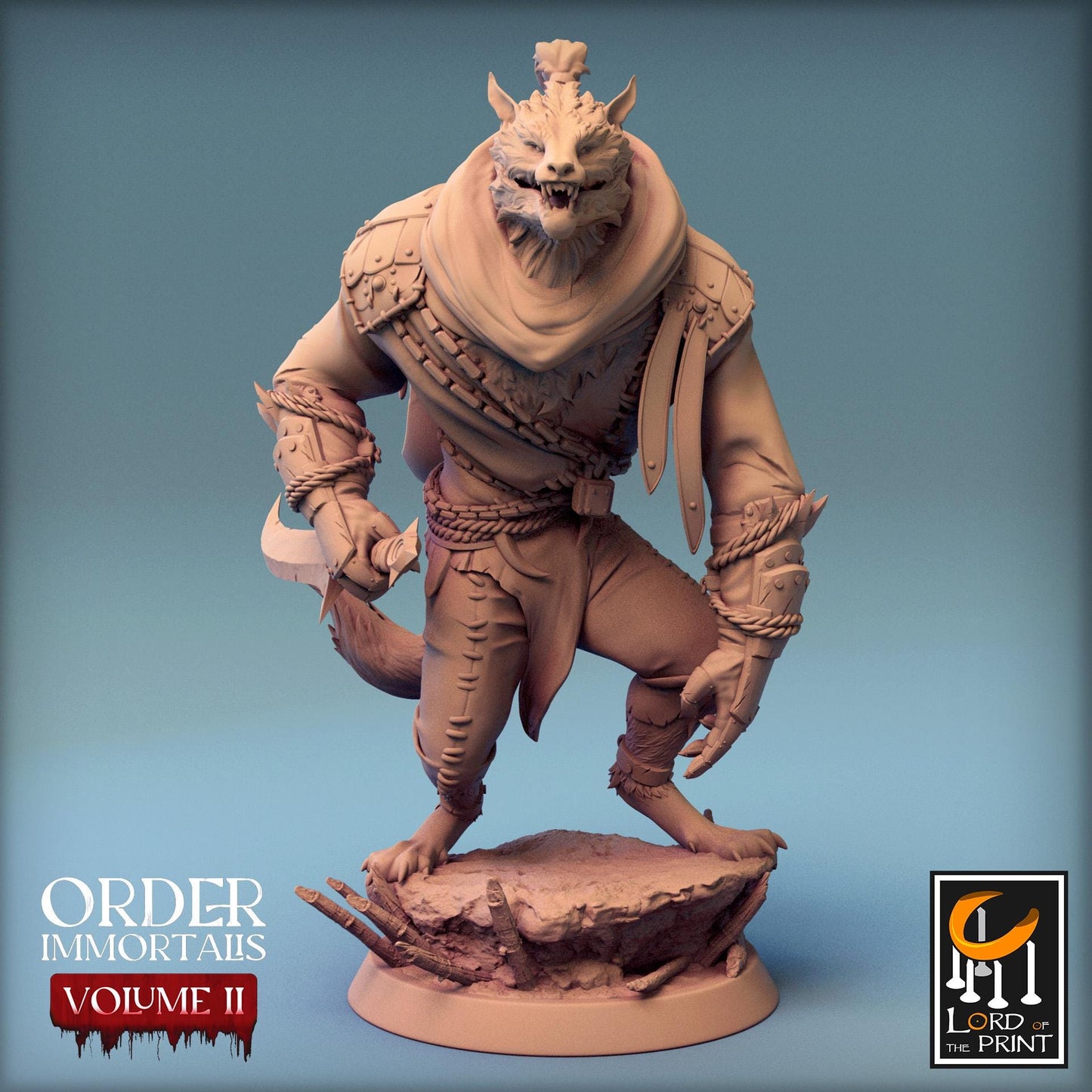 Werewolf - Stand - Order Immortalis II (Sculpted by Rescale Miniatures)
