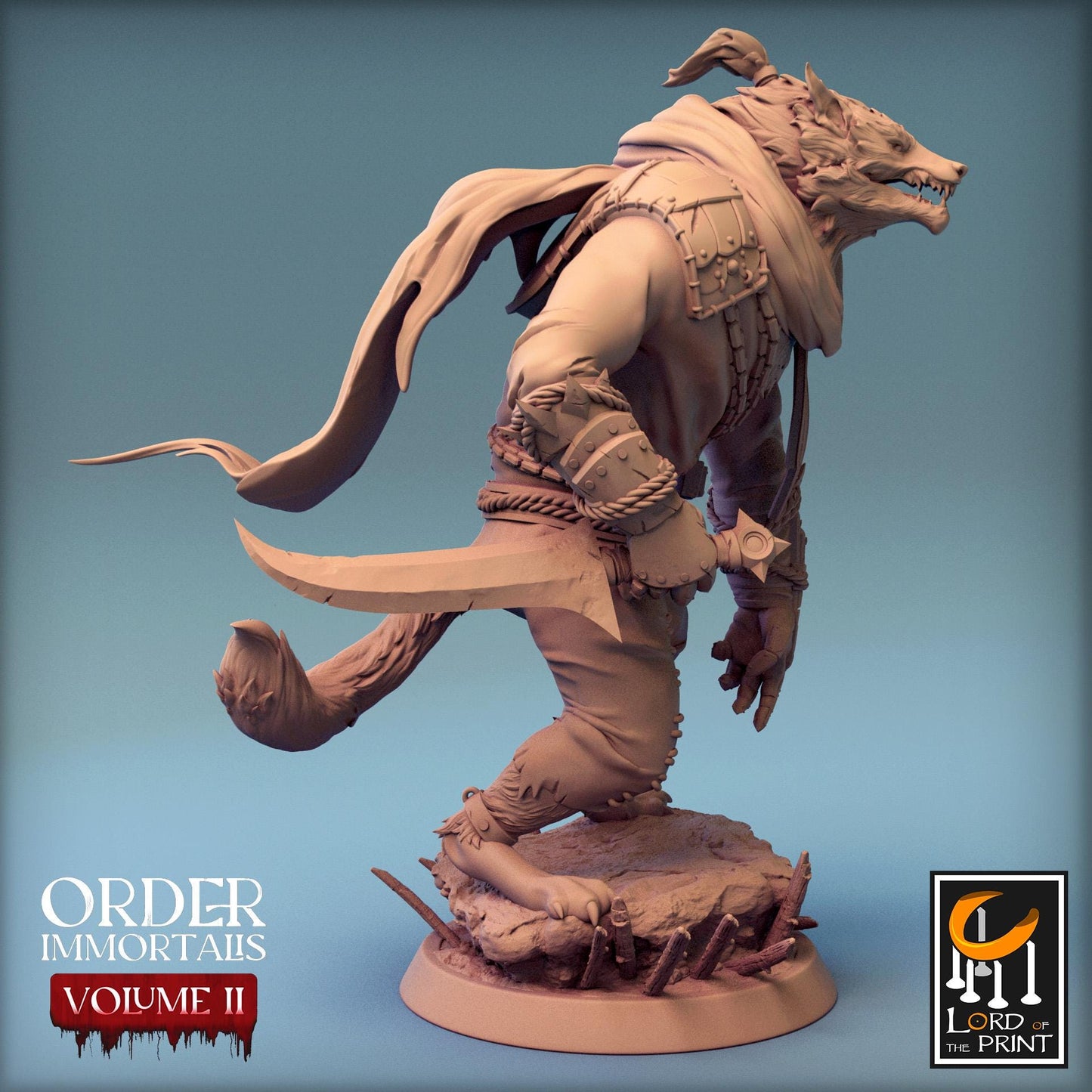 Werewolf - Stand - Order Immortalis II (Sculpted by Rescale Miniatures)