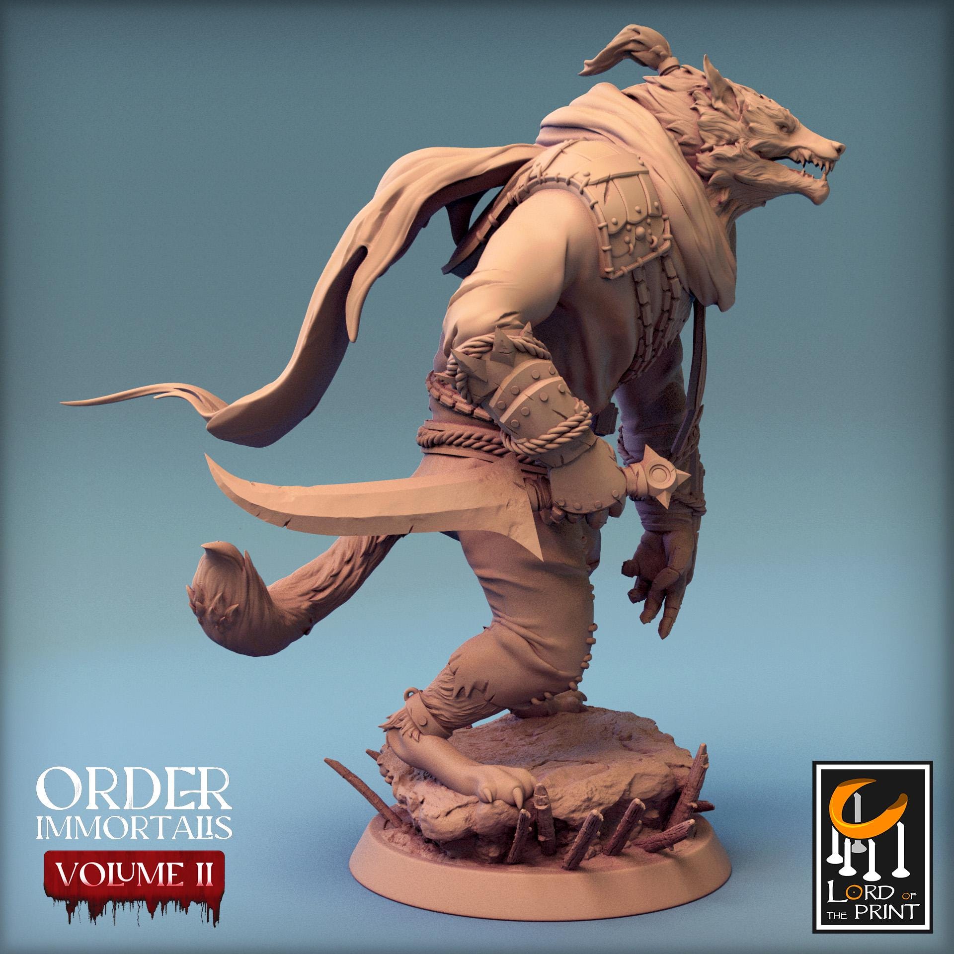 Werewolf - Stand - Order Immortalis II (Sculpted by Rescale Miniatures)