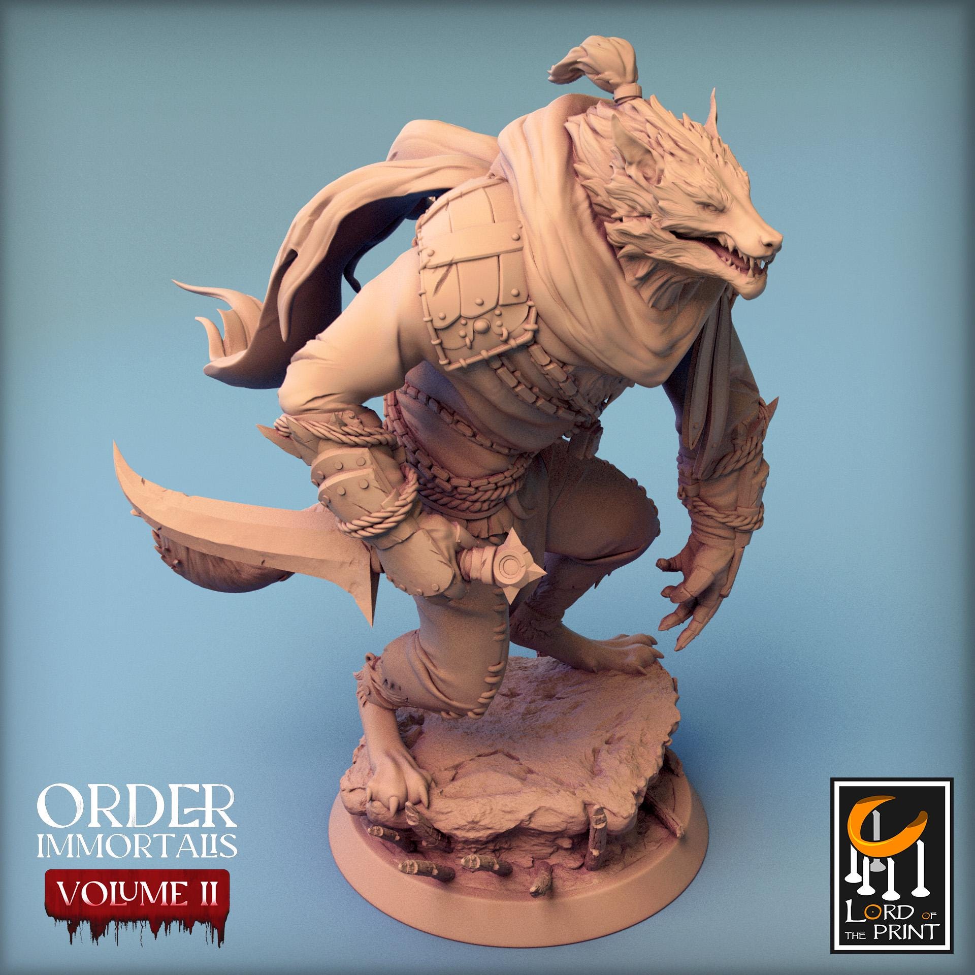 Werewolf - Stand - Order Immortalis II (Sculpted by Rescale Miniatures)