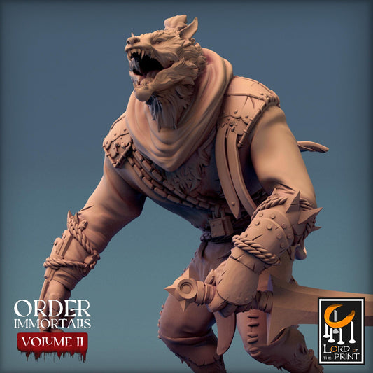 Werewolf - Walk - Order Immortalis II (Sculpted by Rescale Miniatures)