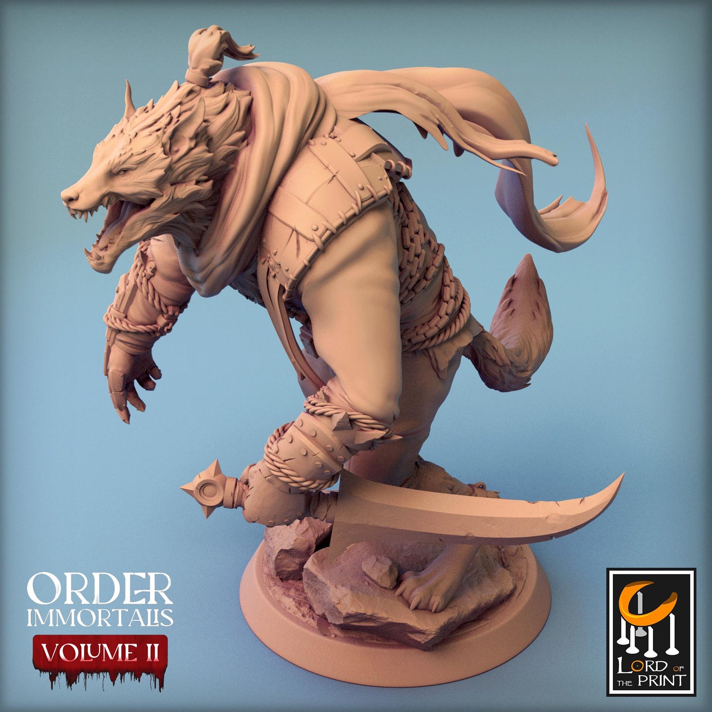 Werewolf - Walk - Order Immortalis II (Sculpted by Rescale Miniatures)