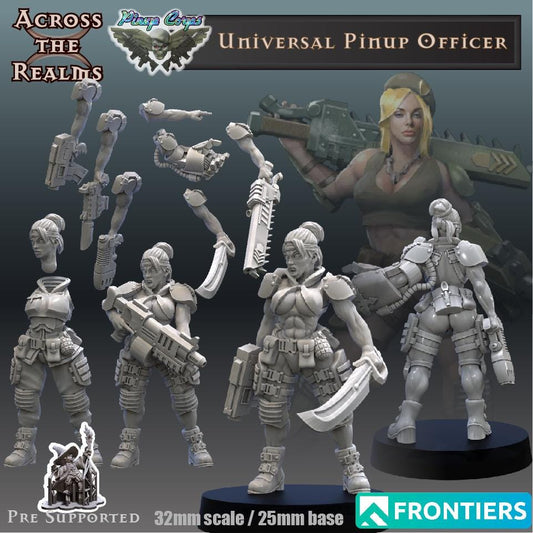 Universal Pin-up Officer (sculpted by Across the Realms)