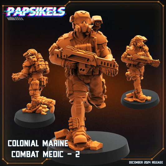Colonial Marine Combat Medic - 2 (sculpted by Papsikels)