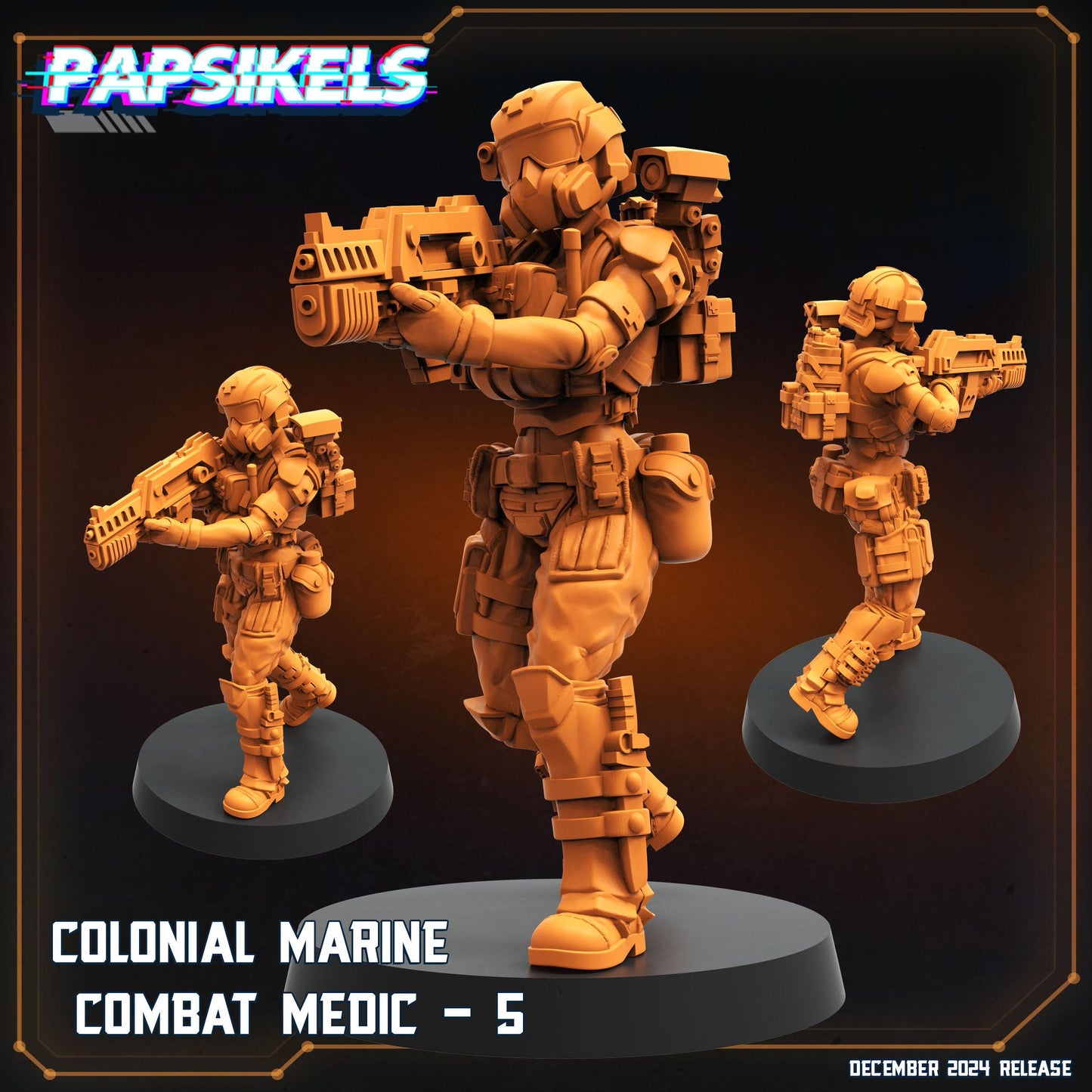 Colonial Marine Combat Medic - 5 (sculpted by Papsikels)