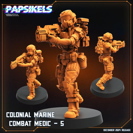 Colonial Marine Combat Medic - 5 (sculpted by Papsikels)