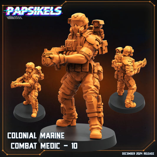 Colonial Marine Combat Medic - 10 (sculpted by Papsikels)