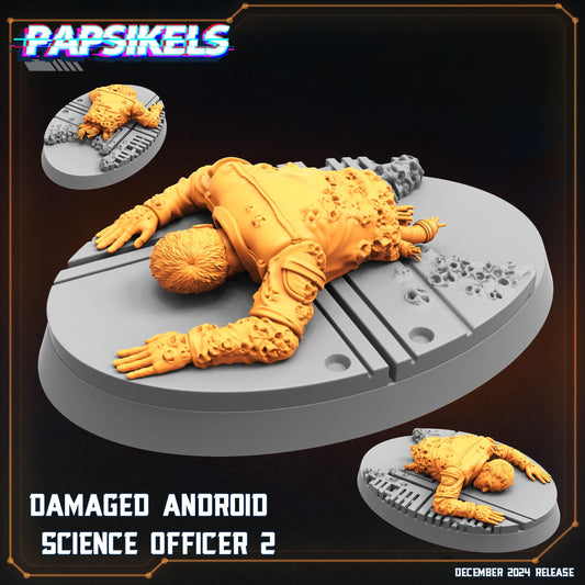 Damaged Android Science Officer - 2 (sculpted by Papsikels)