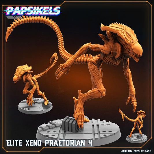 Elite Xeno Praetorian 4 - Xenomorph Fan Art (sculpted by Papsikels)