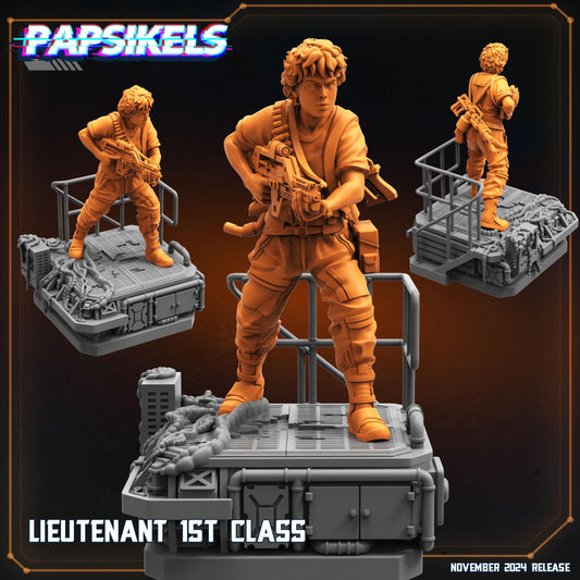 Lieutenant 1st Class (sculpted by Papsikels)