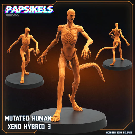 Mutated Human Xeno Hybrid - 3 - Xenomorph Fan Art (sculpted by Papsikels)