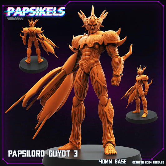 Papsilord Guyot 3 - Cyberpunk Miniature (sculpted by Papsikels)