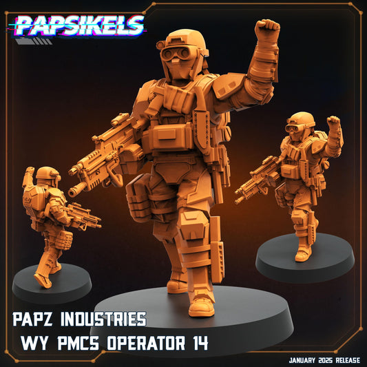 Papz Industries WY PMCS Operator - 14 (sculpted by Papsikels)
