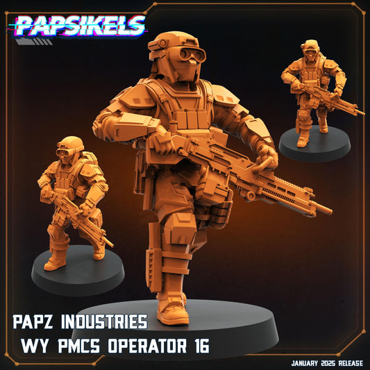 Papz Industries WY PMCS Operator - 16 (sculpted by Papsikels)
