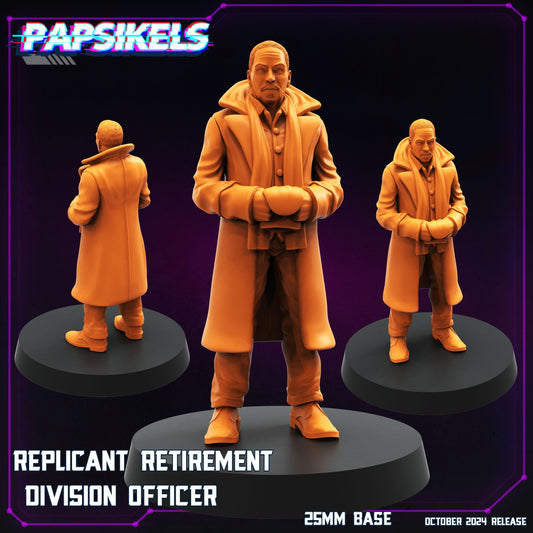 Replicant Retirement Division Officer (Sculpted by Papsikels)