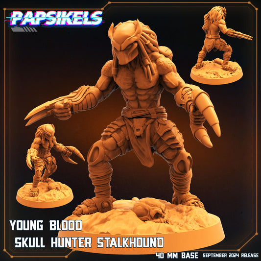 Young Blood Skull Hunter Stalkhound - Predator Fan Art (sculpted by Papsikels)