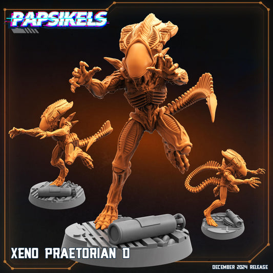 Xeno Praetorian D - Xenomorph Fan Art (sculpted by Papsikels)