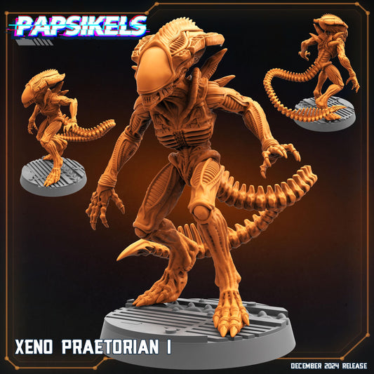 Xeno Praetorian I - Xenomorph Fan Art (sculpted by Papsikels)