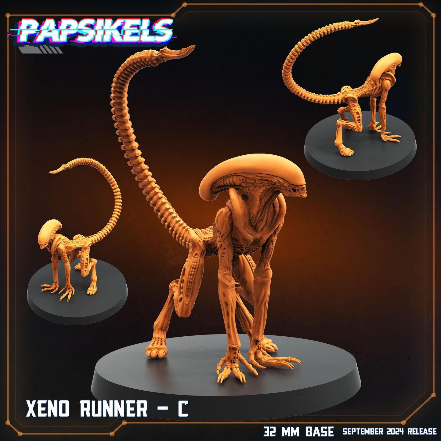 Xeno Runners - Xenomorph Fan Art (sculpted by Papsikels)